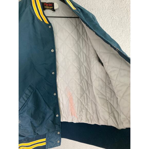 Men's Vintage‎ Bomber Jacket Size 44 Navy Casual Fall Dunbrooke - Picture 13 of 13